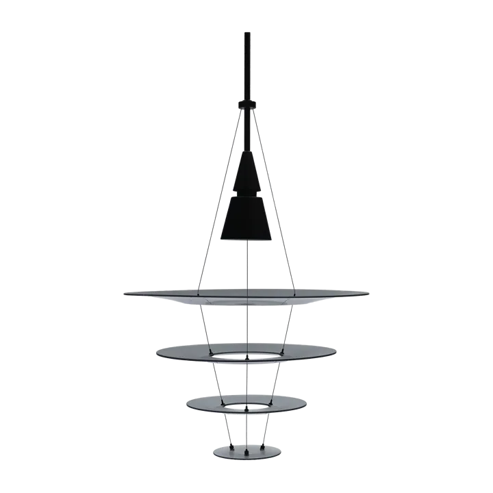 Candeeiro de teto Enigma 425 - Preto - Louis Poulsen