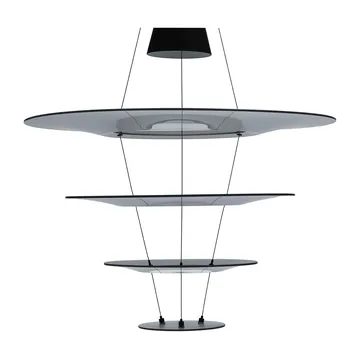 Candeeiro de teto Enigma 425 - Preto - Louis Poulsen