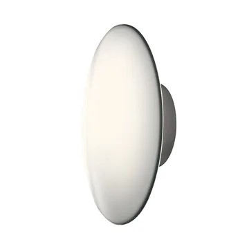 Candeeiro de teto/candeeiro de parede AJ Eklipta Ø22 cm - White opal - Louis Poulsen