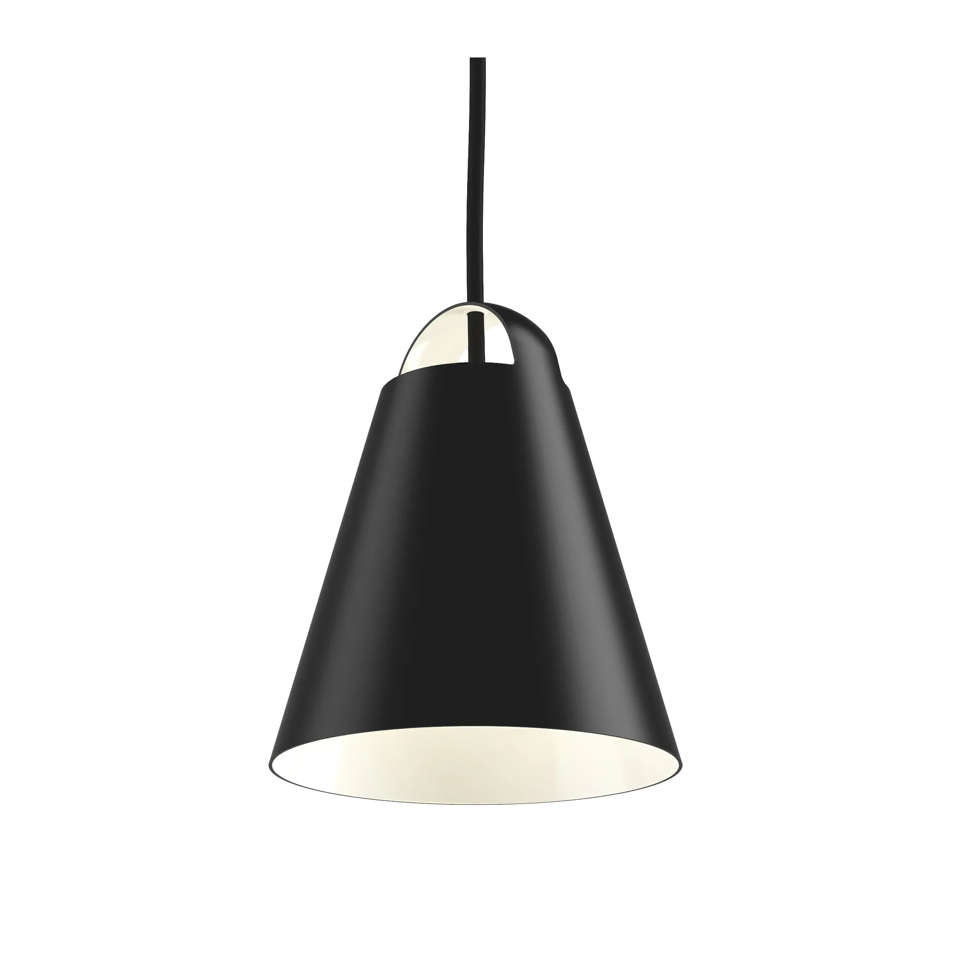 Candeeiro suspenso Above Ø17,5 cm, Preto Louis Poulsen