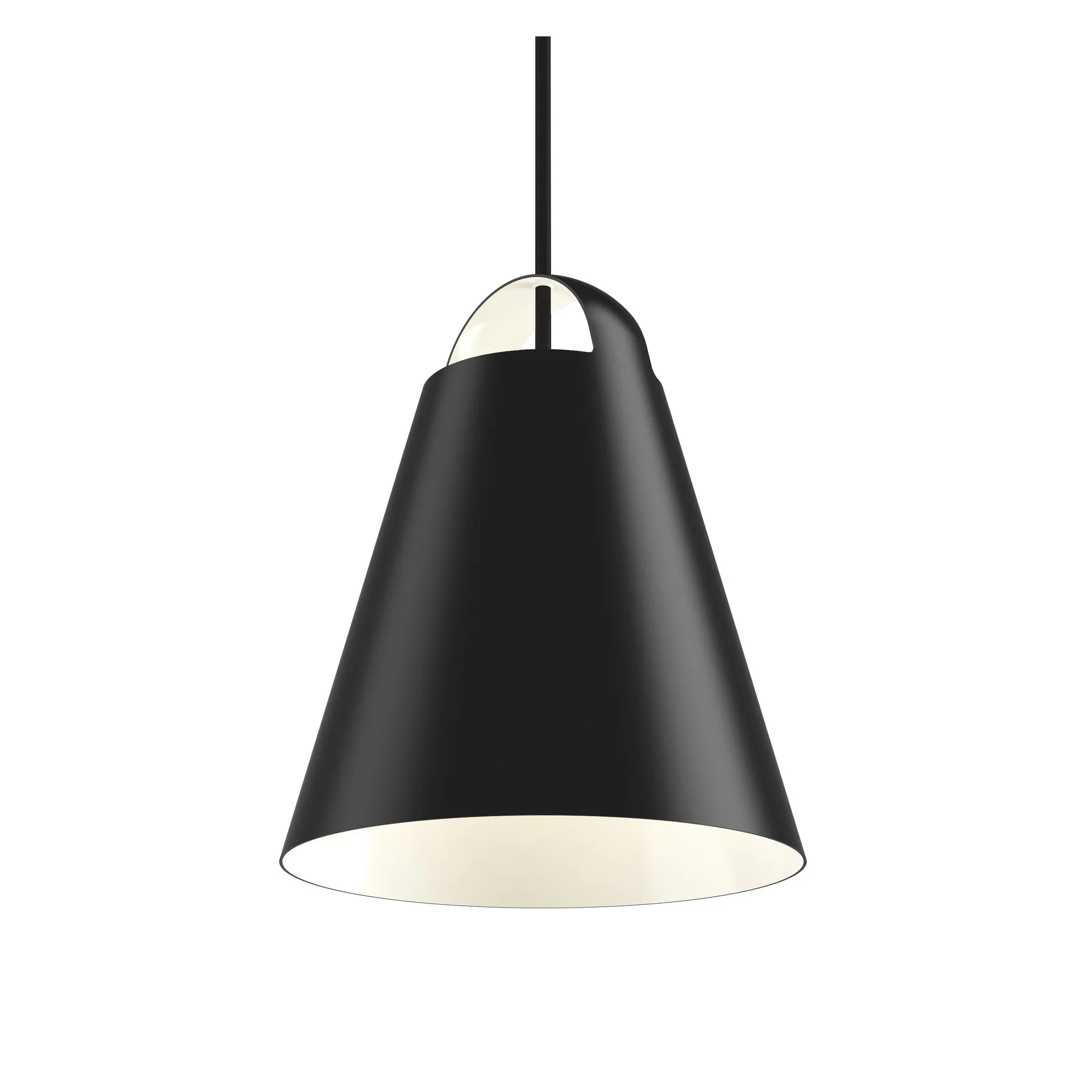 Candeeiro suspenso Above Ø25 cm, Preto Louis Poulsen
