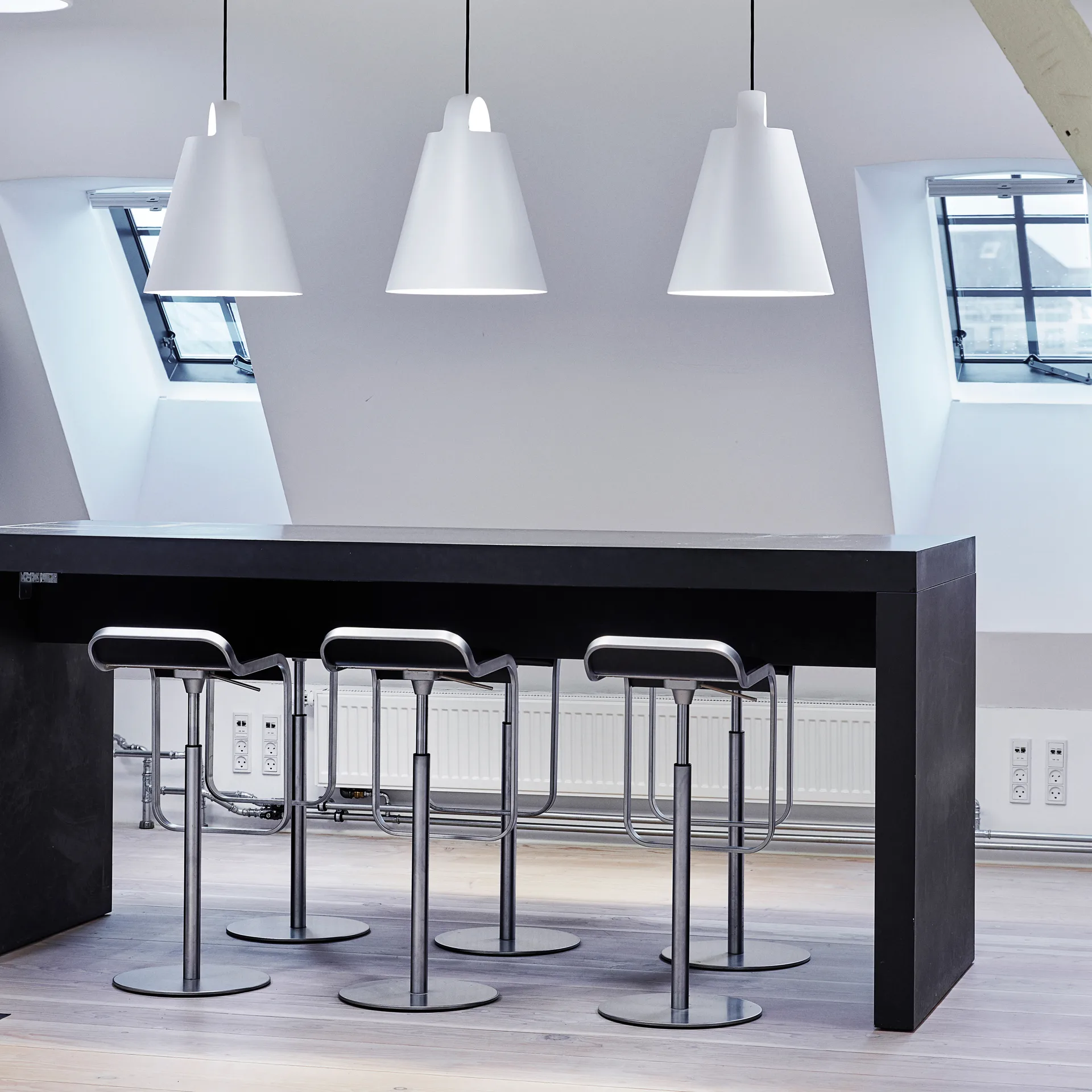 Candeeiro suspenso Above Ø40 cm, Branco Louis Poulsen