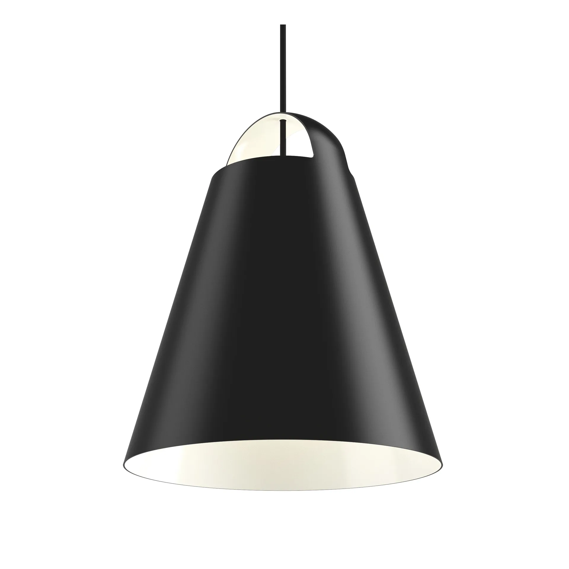 Candeeiro suspenso Above Ø40 cm, Preto Louis Poulsen