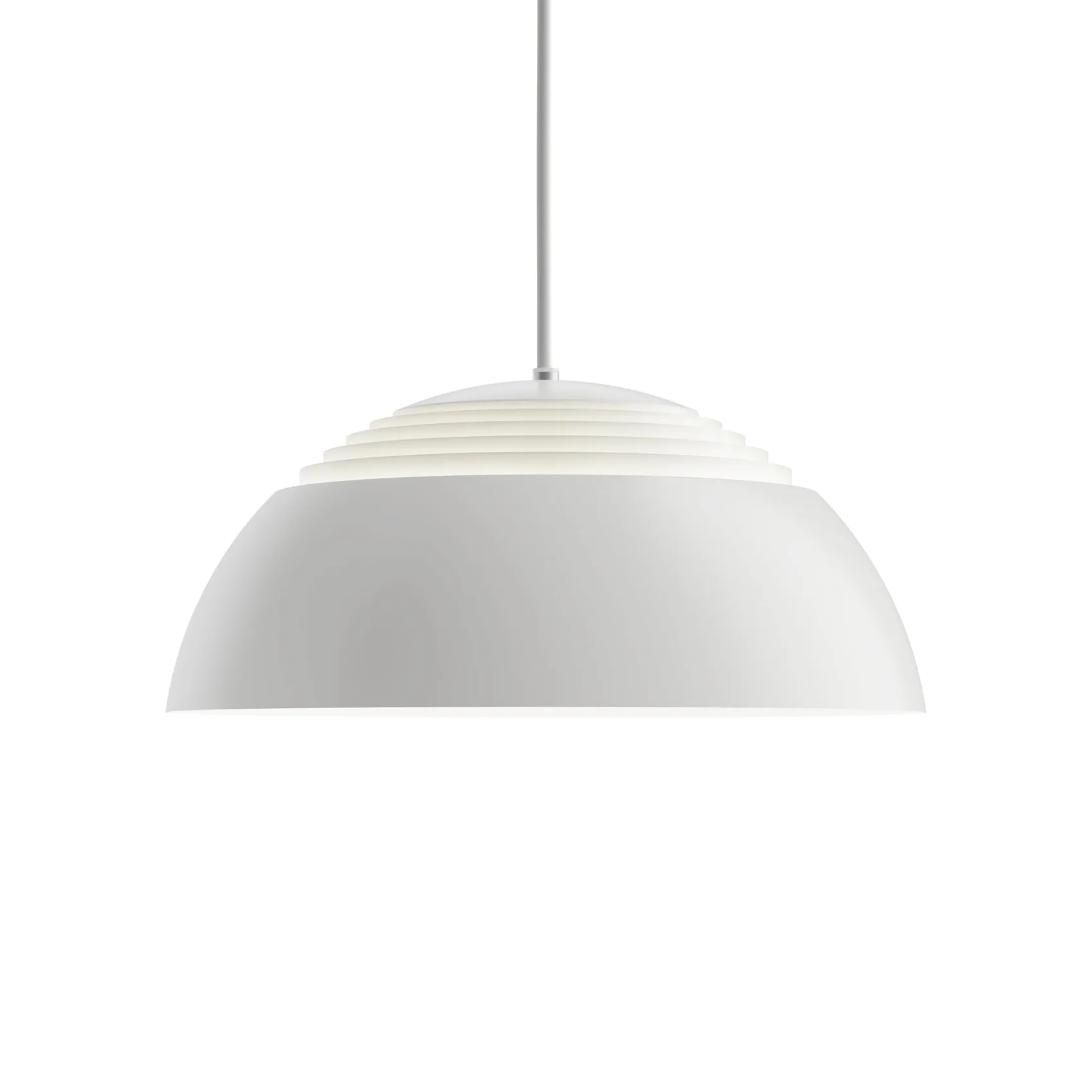 Candeeiro suspenso AJ Royal Ø37 cm, Branco Louis Poulsen