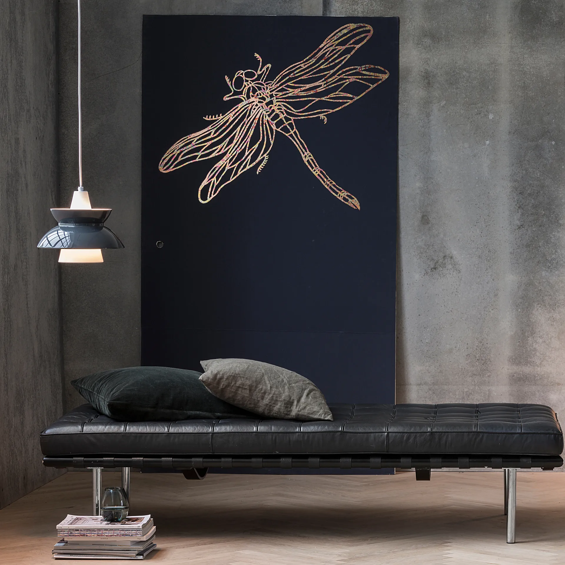 Candeeiro suspenso Doo-Wop, Cinza escuro Louis Poulsen