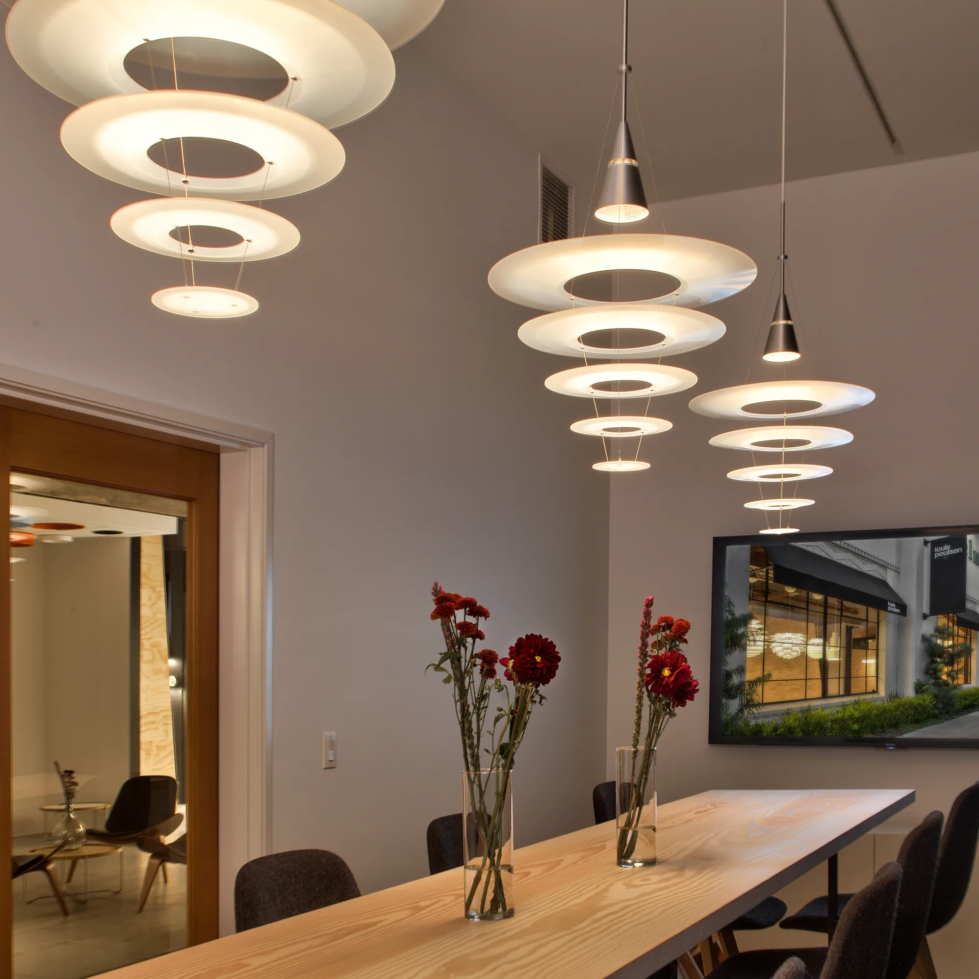 Candeeiro suspenso Enigma 545, Branco Louis Poulsen