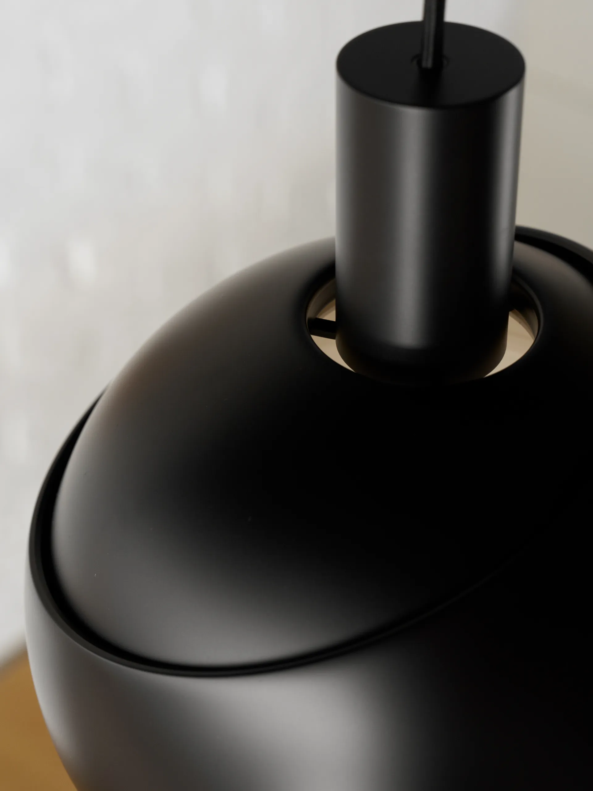 Candeeiro suspenso FJ Elements Ø25 cm, Black Louis Poulsen