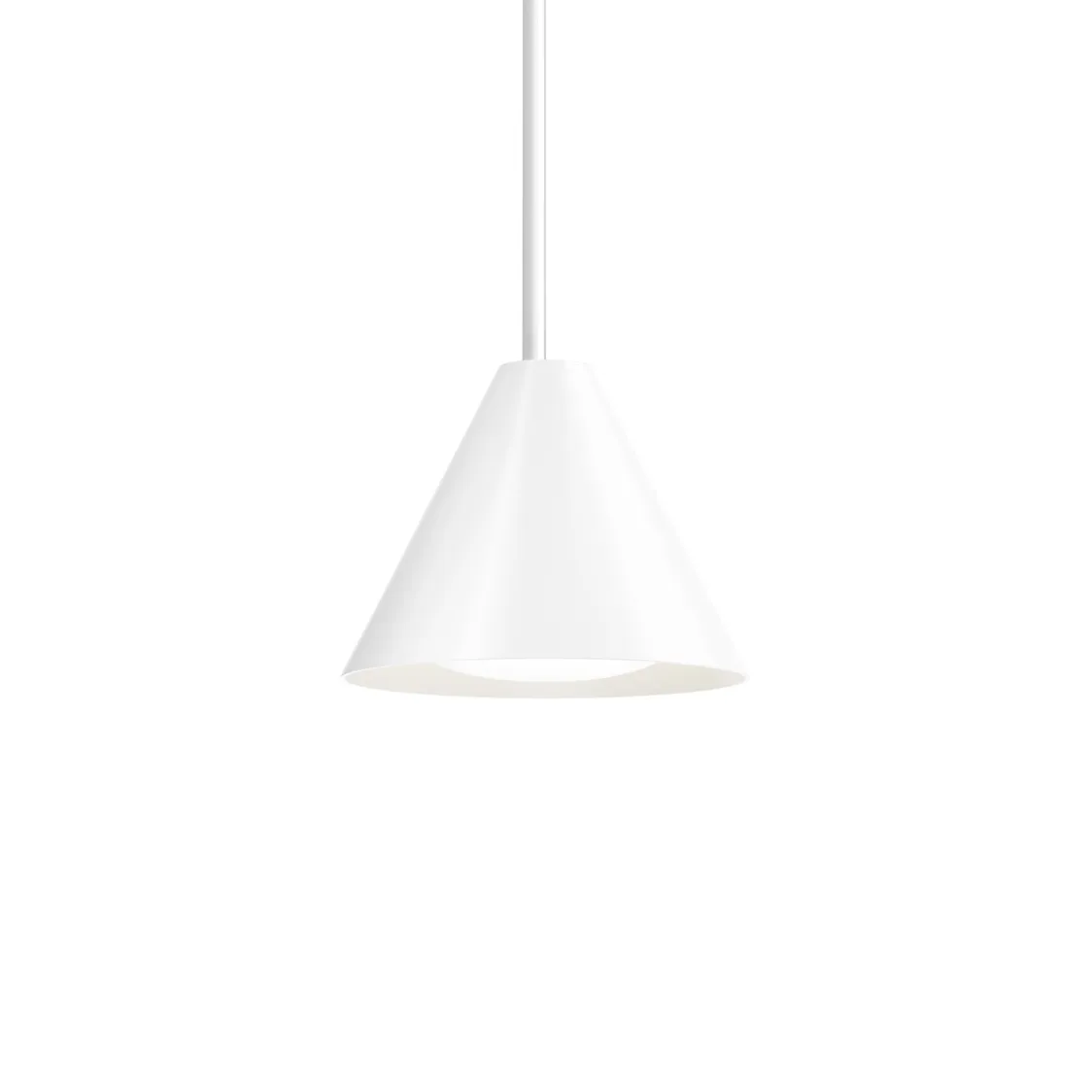 Candeeiro suspenso Keglen Ø17,5 cm, Branco Louis Poulsen