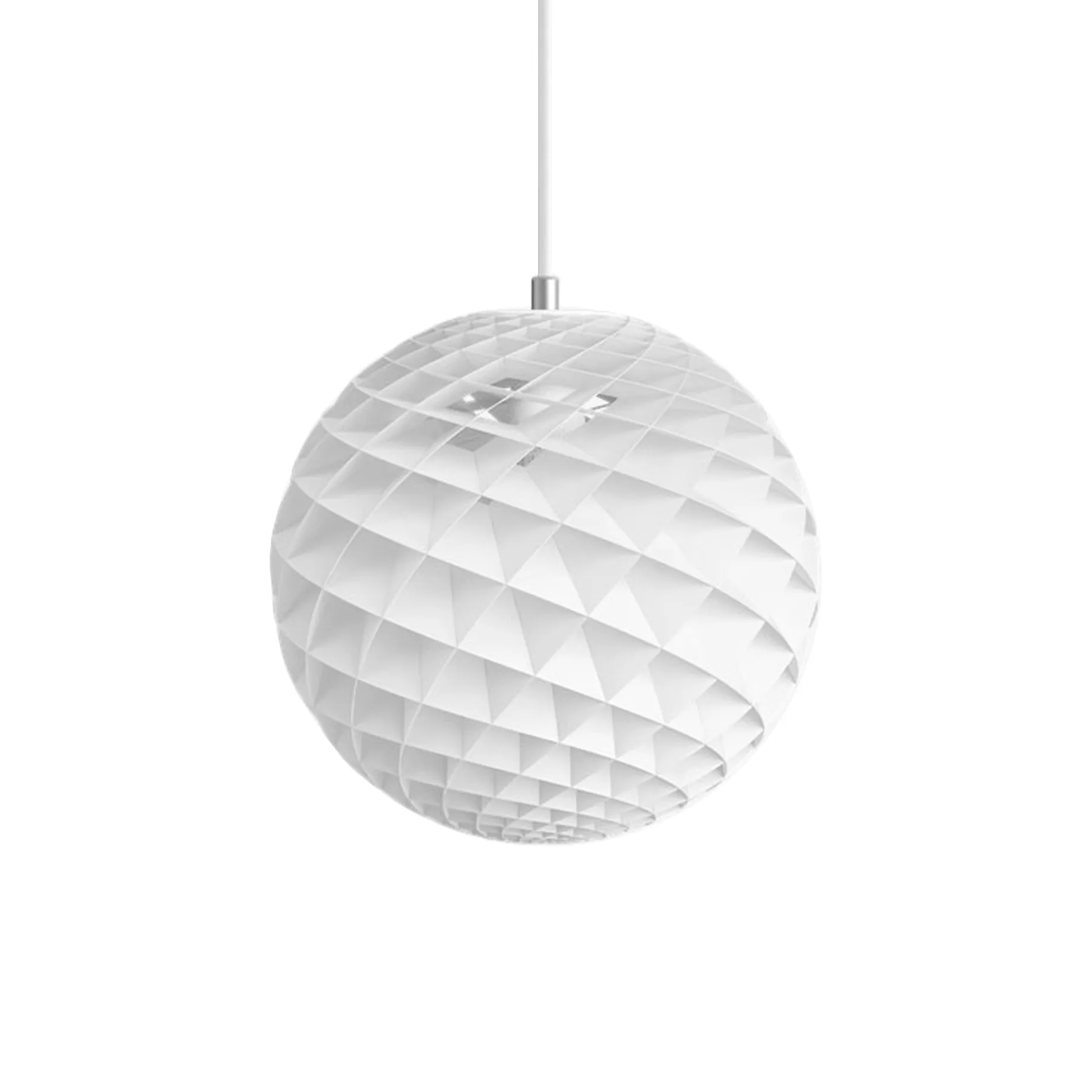 Candeeiro suspenso Patera, Branco Ø30 cm Louis Poulsen