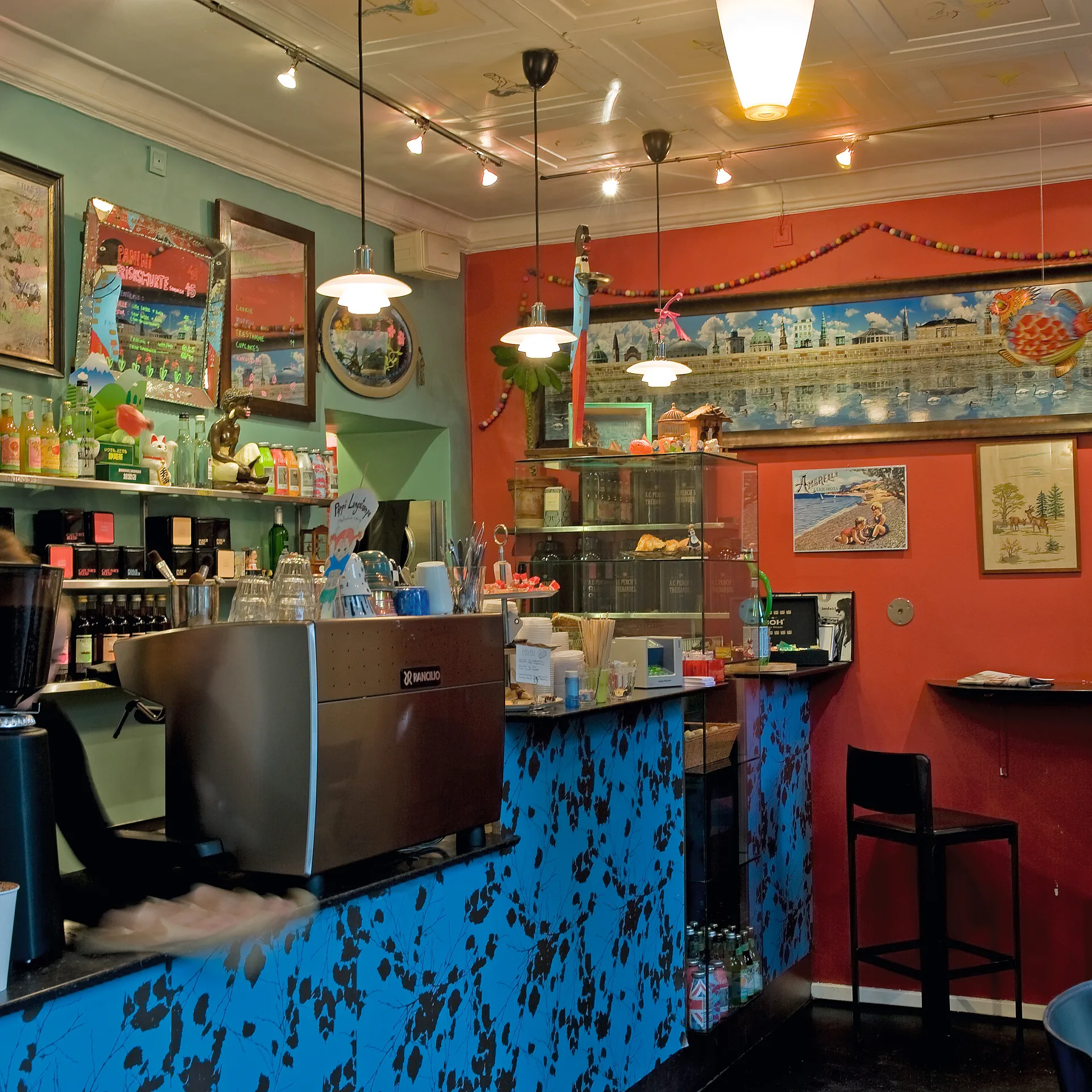 Candeeiro suspenso PH 2/1, Cromado de alto brilho Louis Poulsen