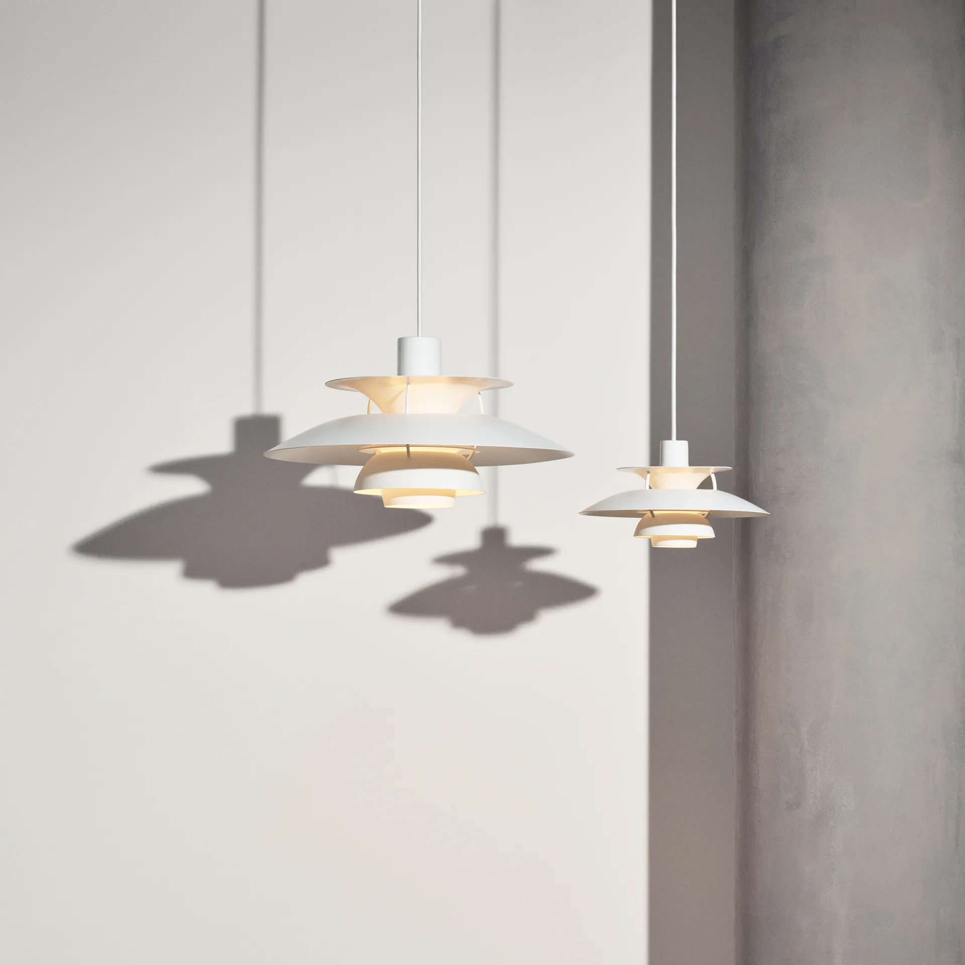 Candeeiro suspenso PH 5, Ø300, Branco Louis Poulsen