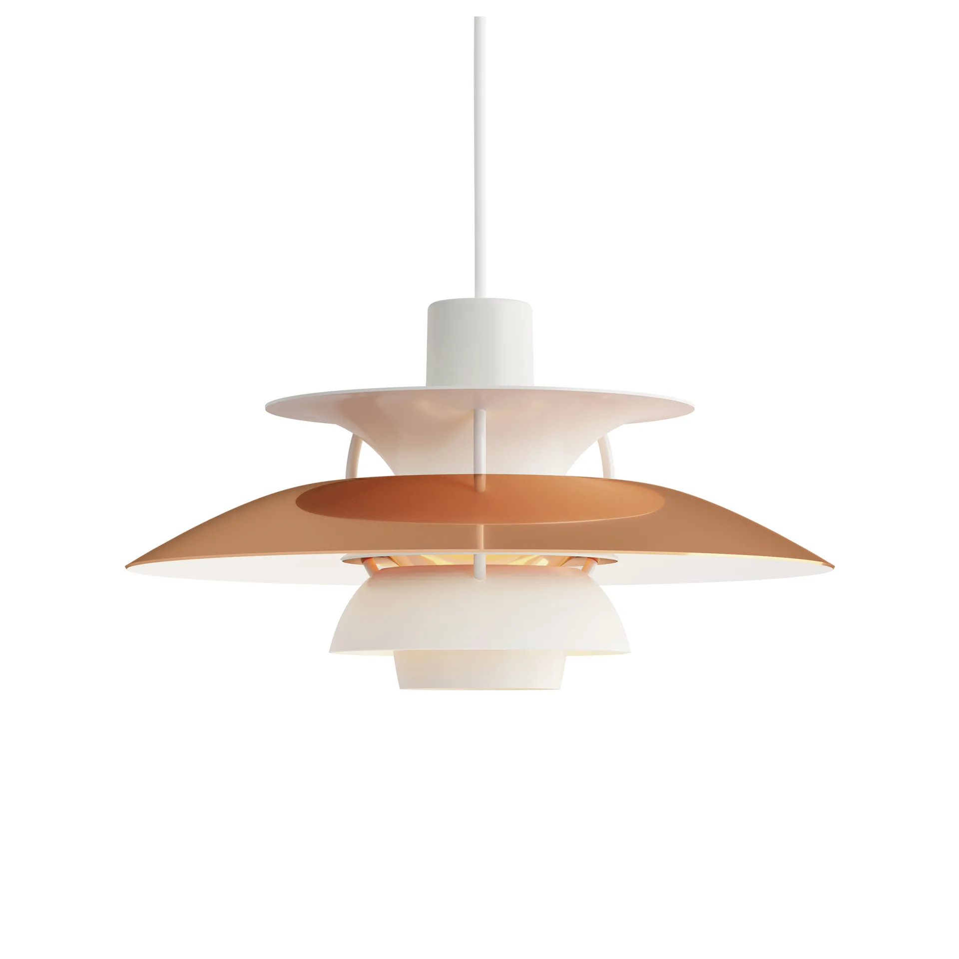 Candeeiro suspenso PH 5, Ø300, Cobre Louis Poulsen