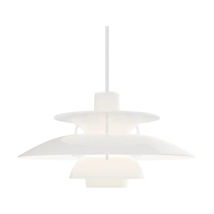 Candeeiro suspenso PH 5 - Ø320, branco opala - Louis Poulsen