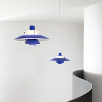 Candeeiro suspenso PH 5 - Ø500, Azul - Louis Poulsen