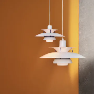 Candeeiro suspenso PH 5 - Ø500, Branco clássico - Louis Poulsen