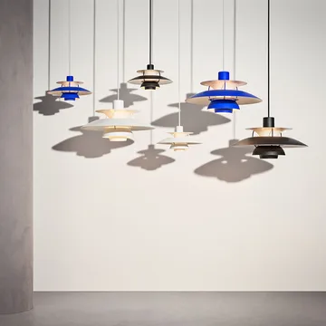 Candeeiro suspenso PH 5 - Ø500, Branco - Louis Poulsen