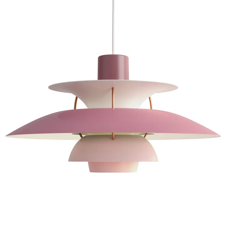 Candeeiro suspenso PH 5 - Ø500, Rosa - Louis Poulsen