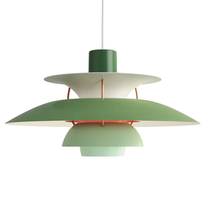 Candeeiro suspenso PH 5 - Ø500, Verde - Louis Poulsen
