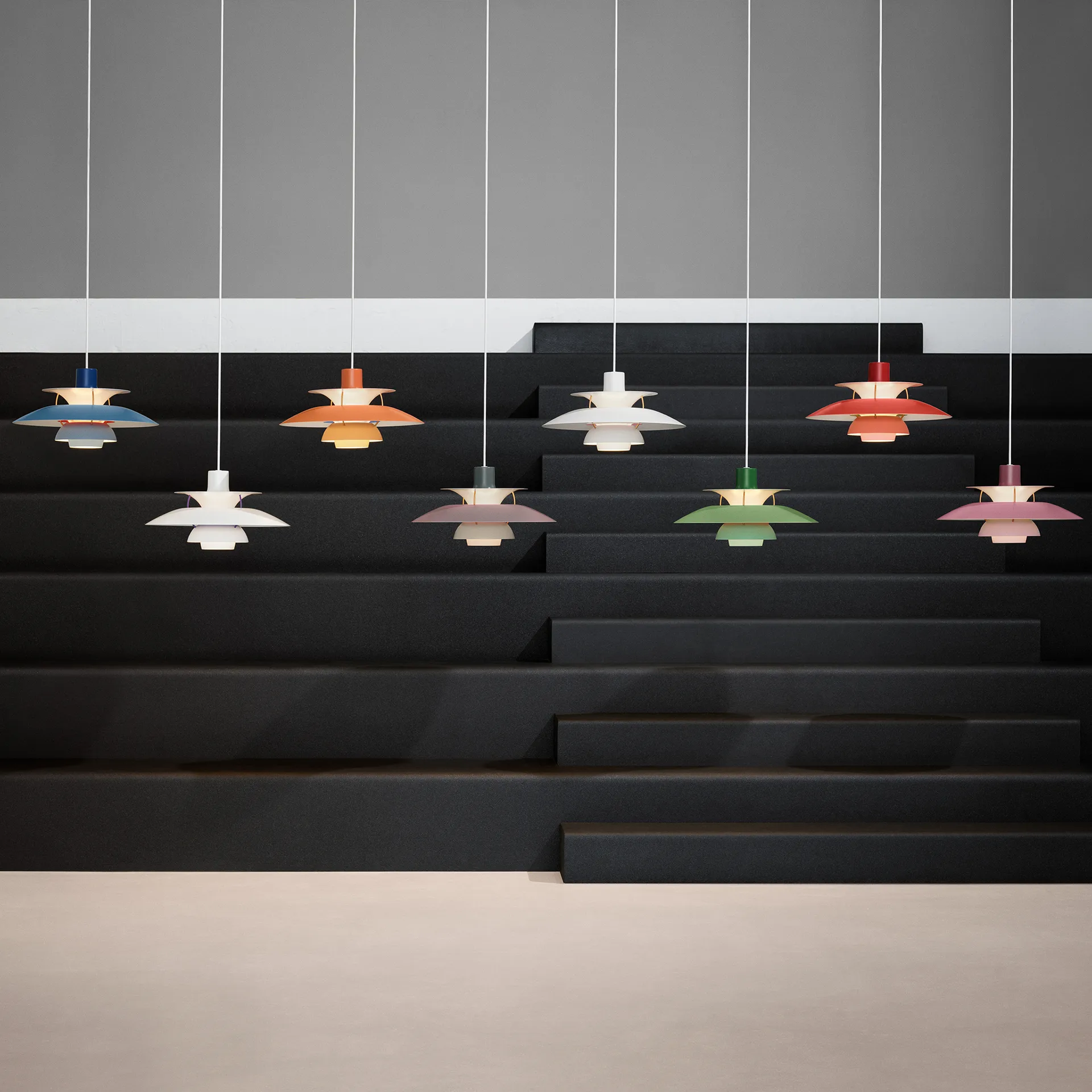 Candeeiro suspenso PH 5, Verde Louis Poulsen