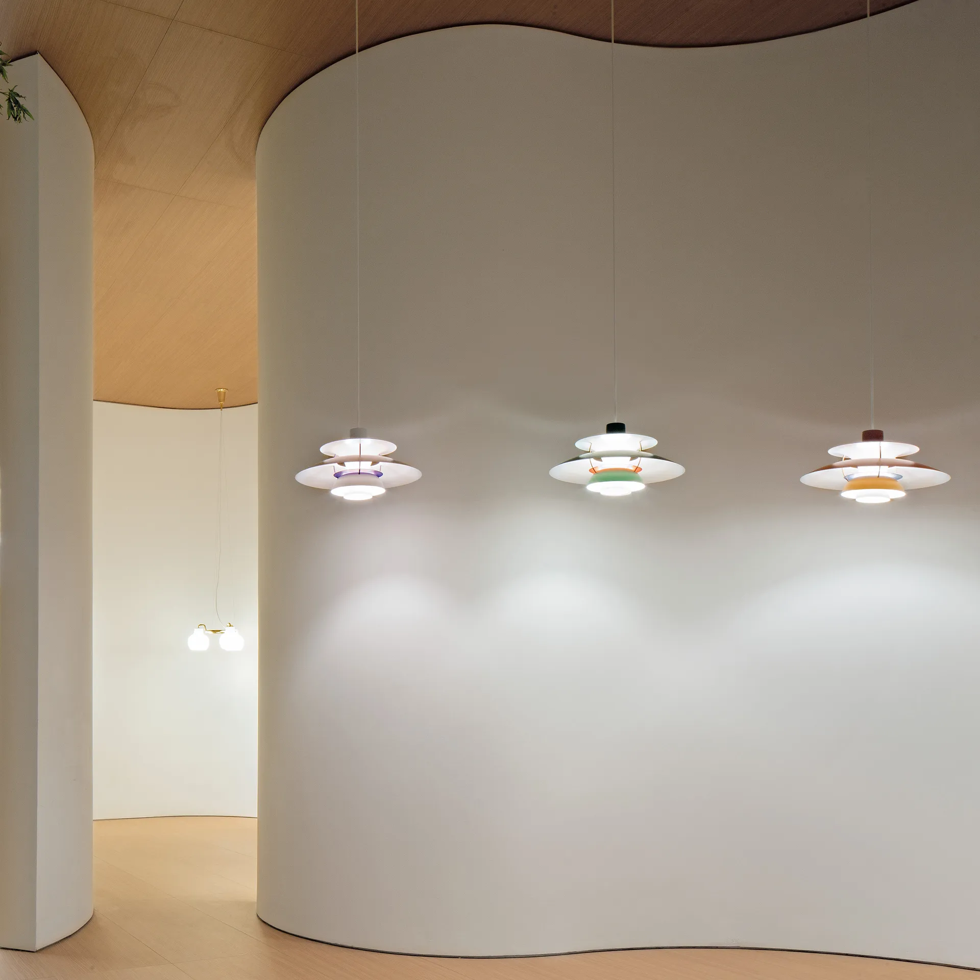 Candeeiro suspenso PH 5, Verde Louis Poulsen