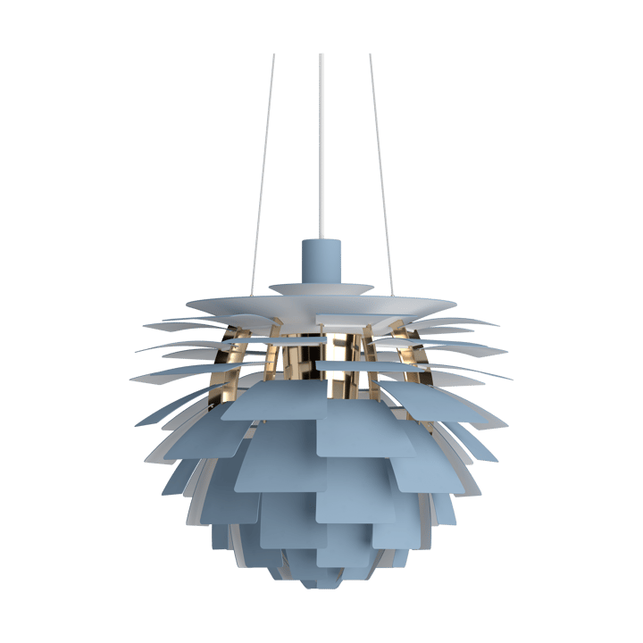 Candeeiro suspenso PH Artichoke Ø48 cm - Dusty blue-brass metallised - Louis Poulsen