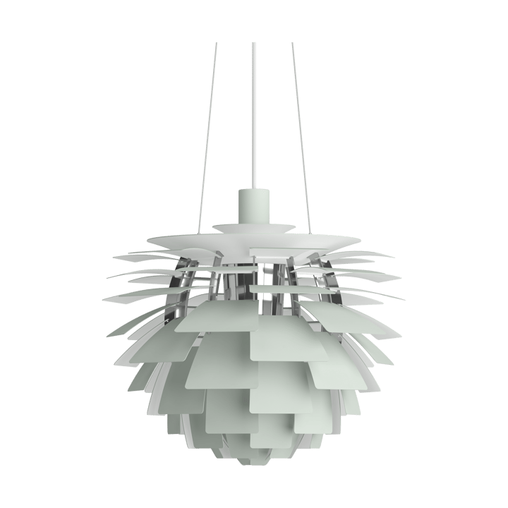 Candeeiro suspenso PH Artichoke Ø48 cm - Dusty green-high lustre chrome plated - Louis Poulsen