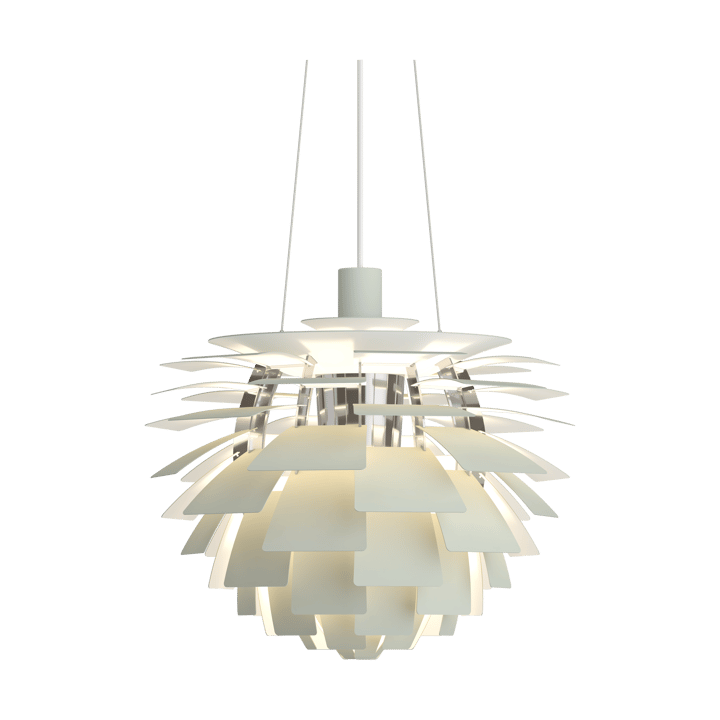 Candeeiro suspenso PH Artichoke Ø48 cm, Dusty green-high lustre chrome plated Louis Poulsen