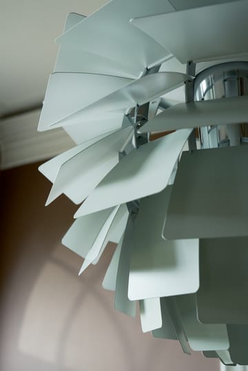 Candeeiro suspenso PH Artichoke Ø48 cm - Dusty green-high lustre chrome plated - Louis Poulsen