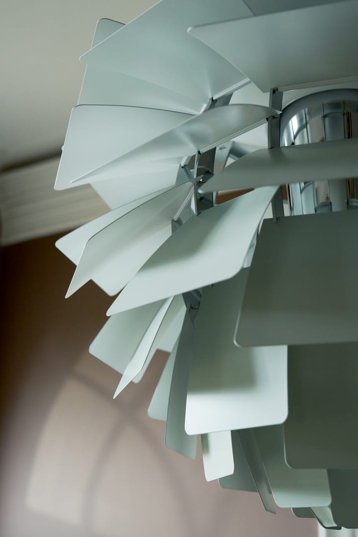 Candeeiro suspenso PH Artichoke Ø48 cm, Dusty green-high lustre chrome plated Louis Poulsen