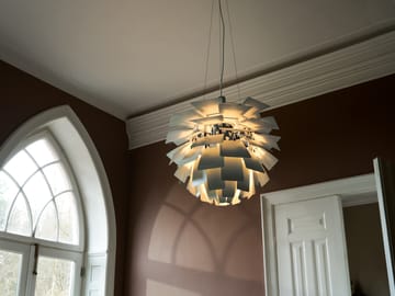 Candeeiro suspenso PH Artichoke Ø48 cm - Dusty green-high lustre chrome plated - Louis Poulsen