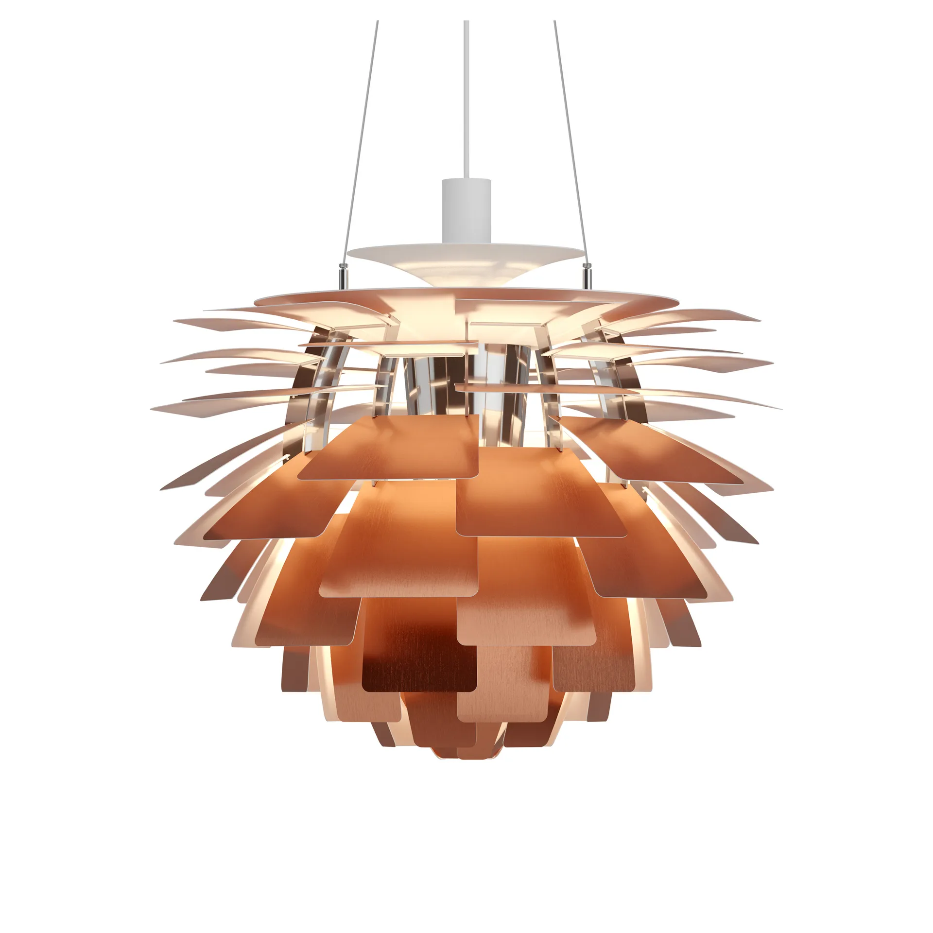 Candeeiro suspenso PH Artichoke Ø60 cm, Cobre Louis Poulsen