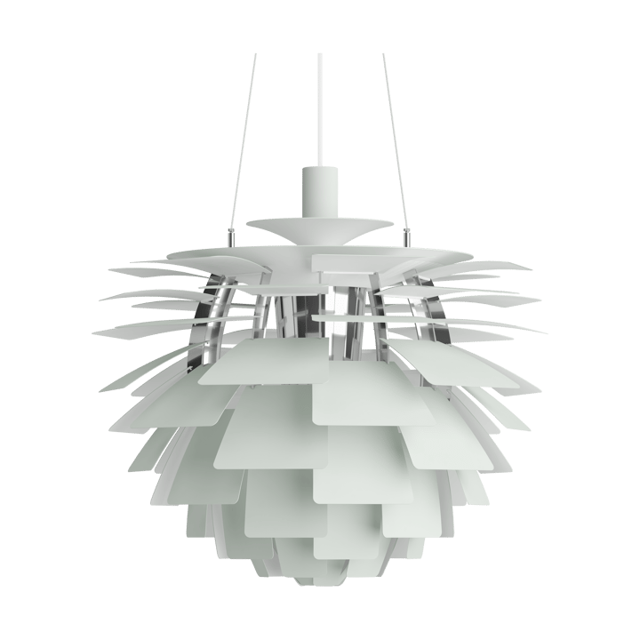 Candeeiro suspenso PH Artichoke Ø60 cm - Dusty green-high lustre chrome plated - Louis Poulsen
