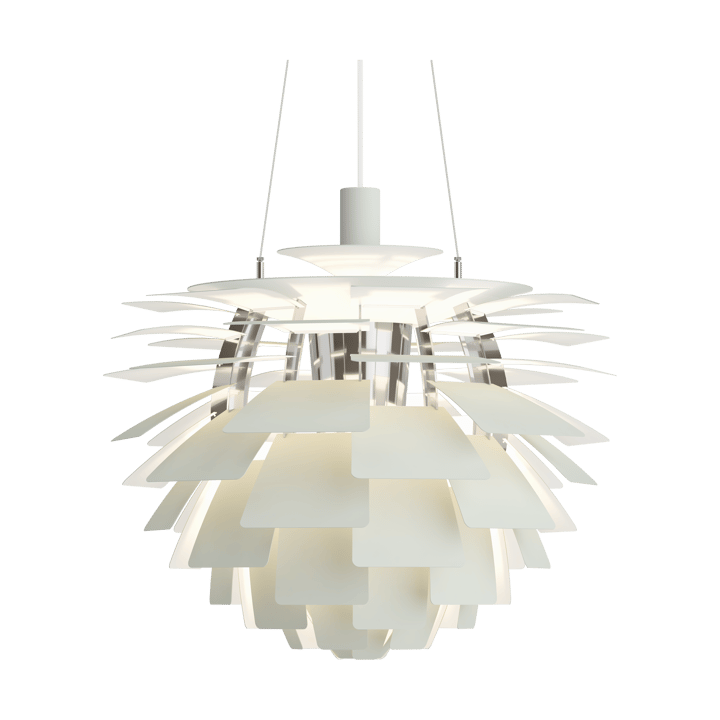 Candeeiro suspenso PH Artichoke Ø60 cm, Dusty green-high lustre chrome plated Louis Poulsen