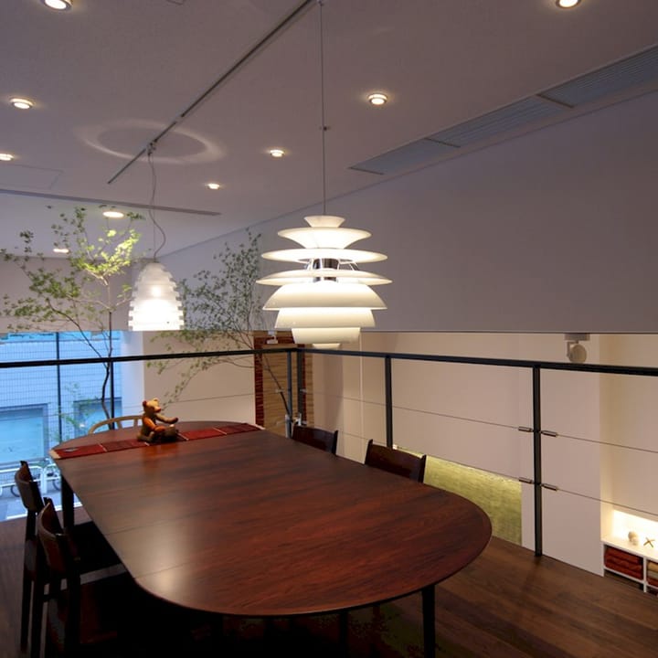 Candeeiro suspenso PH Snowball LED integrado, Branco Louis Poulsen