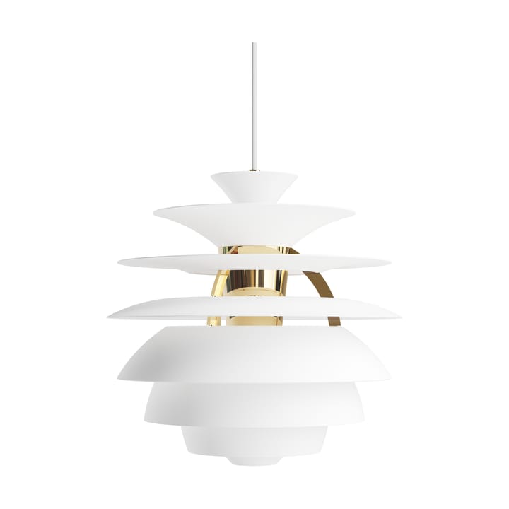 Candeeiro suspenso PH Snowball - Soft white-brass - Louis Poulsen