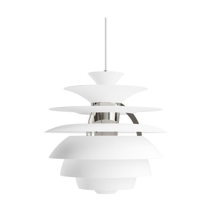 Candeeiro suspenso PH Snowball - Soft white-chrome - Louis Poulsen