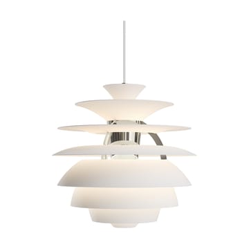 Candeeiro suspenso PH Snowball - Soft white-chrome - Louis Poulsen
