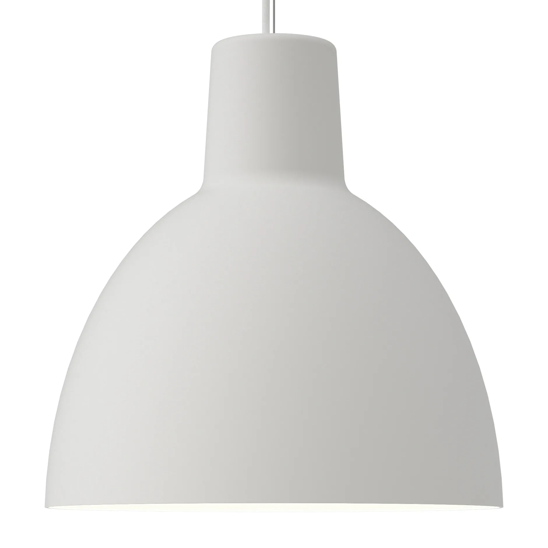 Candeeiro suspenso Toldbod 400, Branco Louis Poulsen