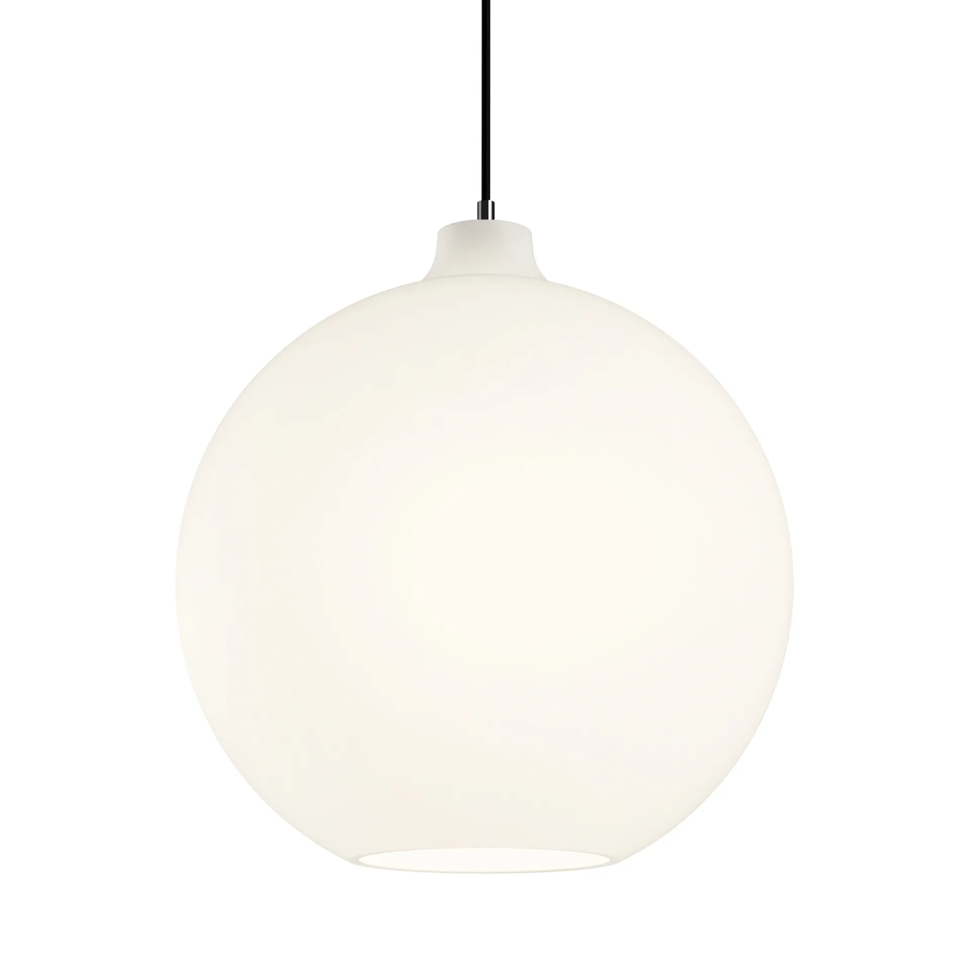 Candeeiro suspenso Wohlert Ø30 cm, White opal glass Louis Poulsen