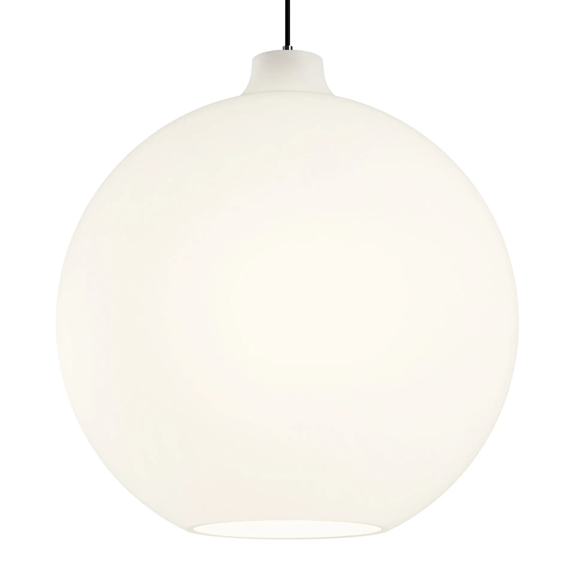 Candeeiro suspenso Wohlert Ø40 cm, White opal glass Louis Poulsen