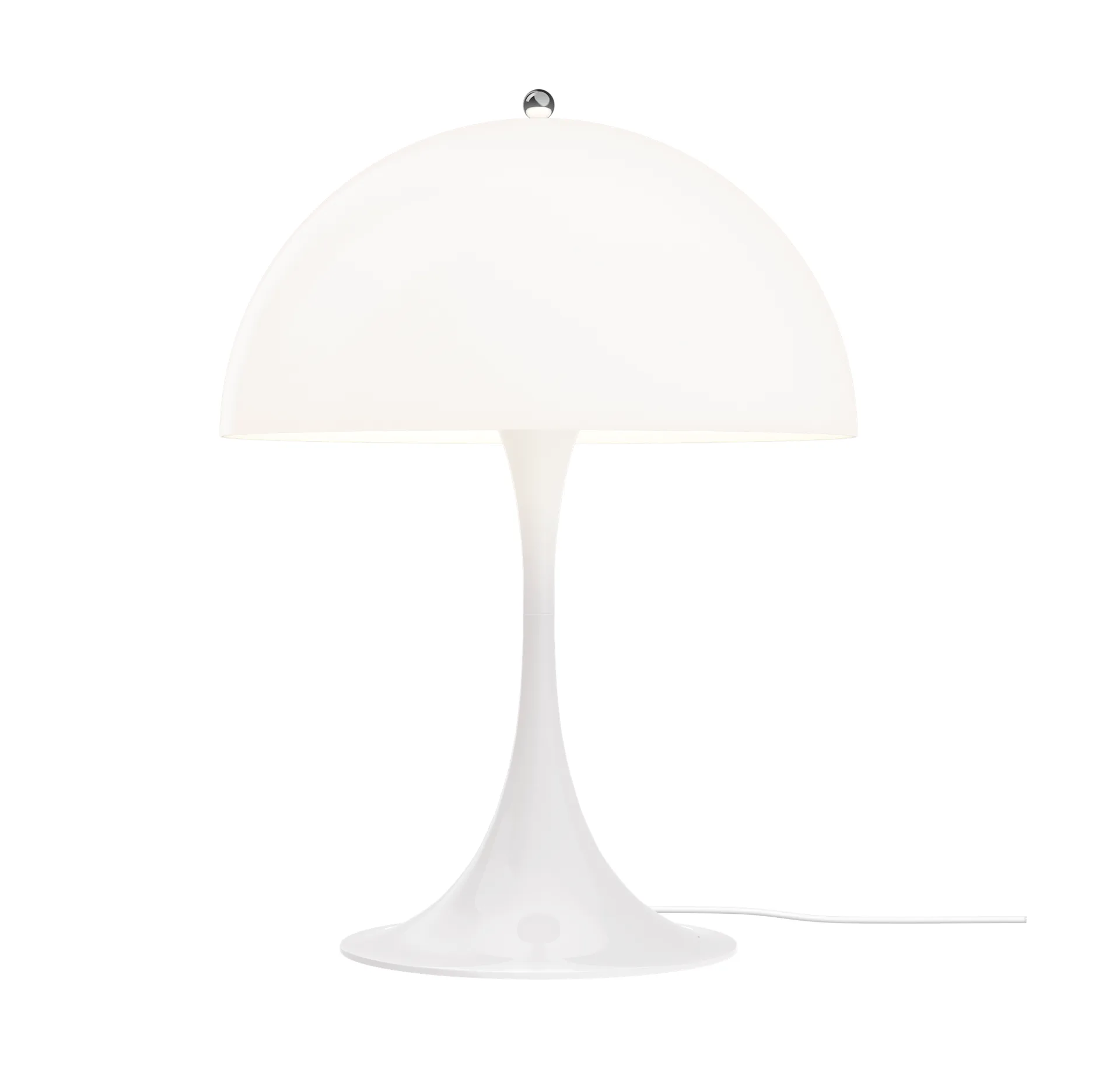Panthella 400 candeeiro de mesa, V3, Opal white Louis Poulsen