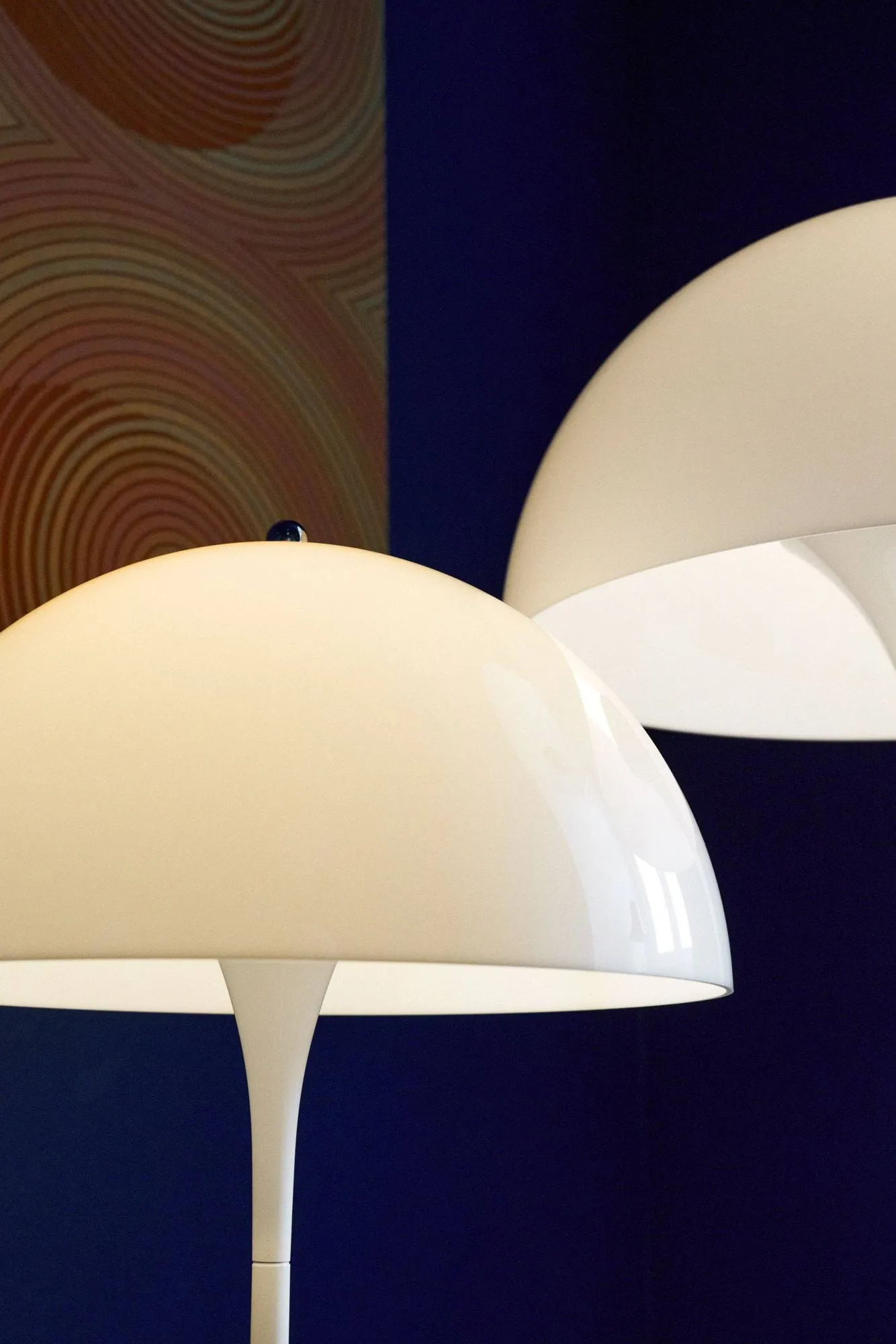 Panthella 400 candeeiro de pé, Opal white Louis Poulsen