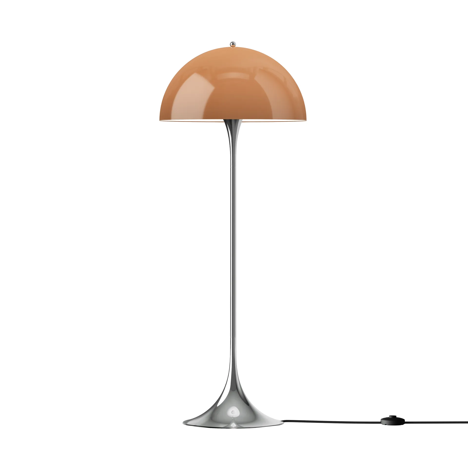 Panthella 500 candeeiro de pé, Original opal brown Louis Poulsen