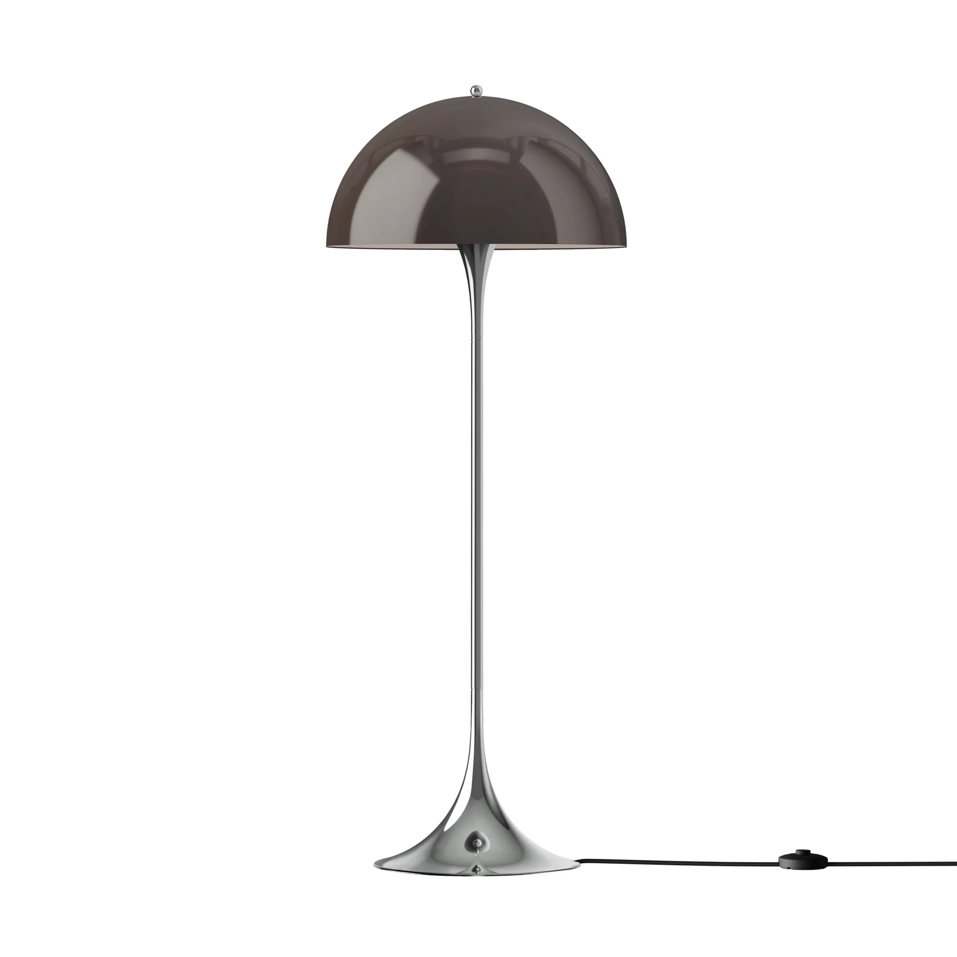 Panthella 500 candeeiro de pé, Original opal brown Louis Poulsen