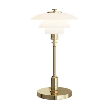 PH 1/1 candeeiro de mesa portátil - Banhado a latão - Louis Poulsen