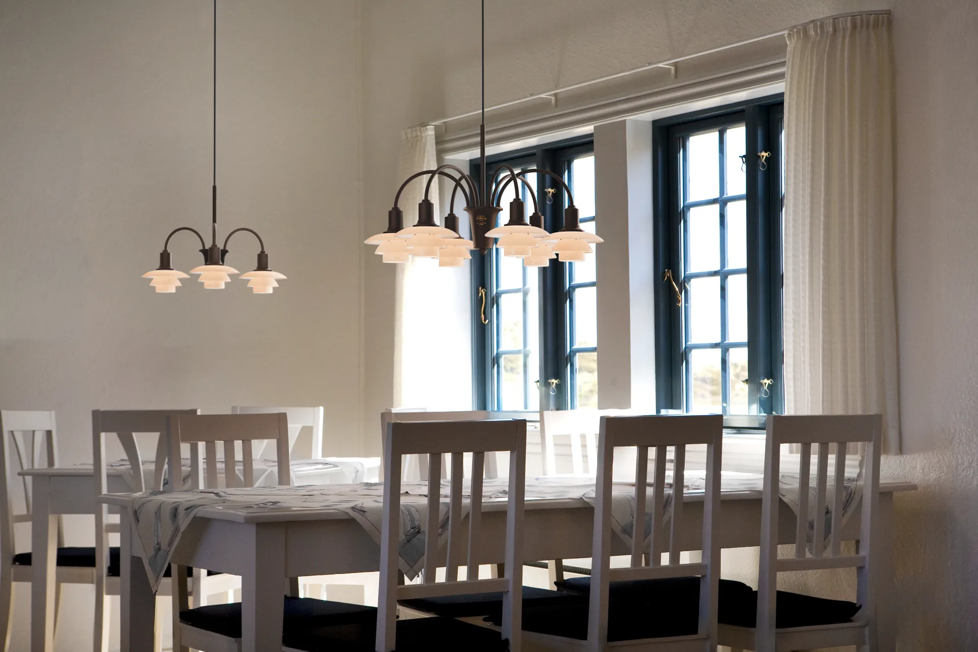 PH 1/1 Chandelier Centenary Edition lustre, Brass-dusty terracotta, 3 braços Louis Poulsen