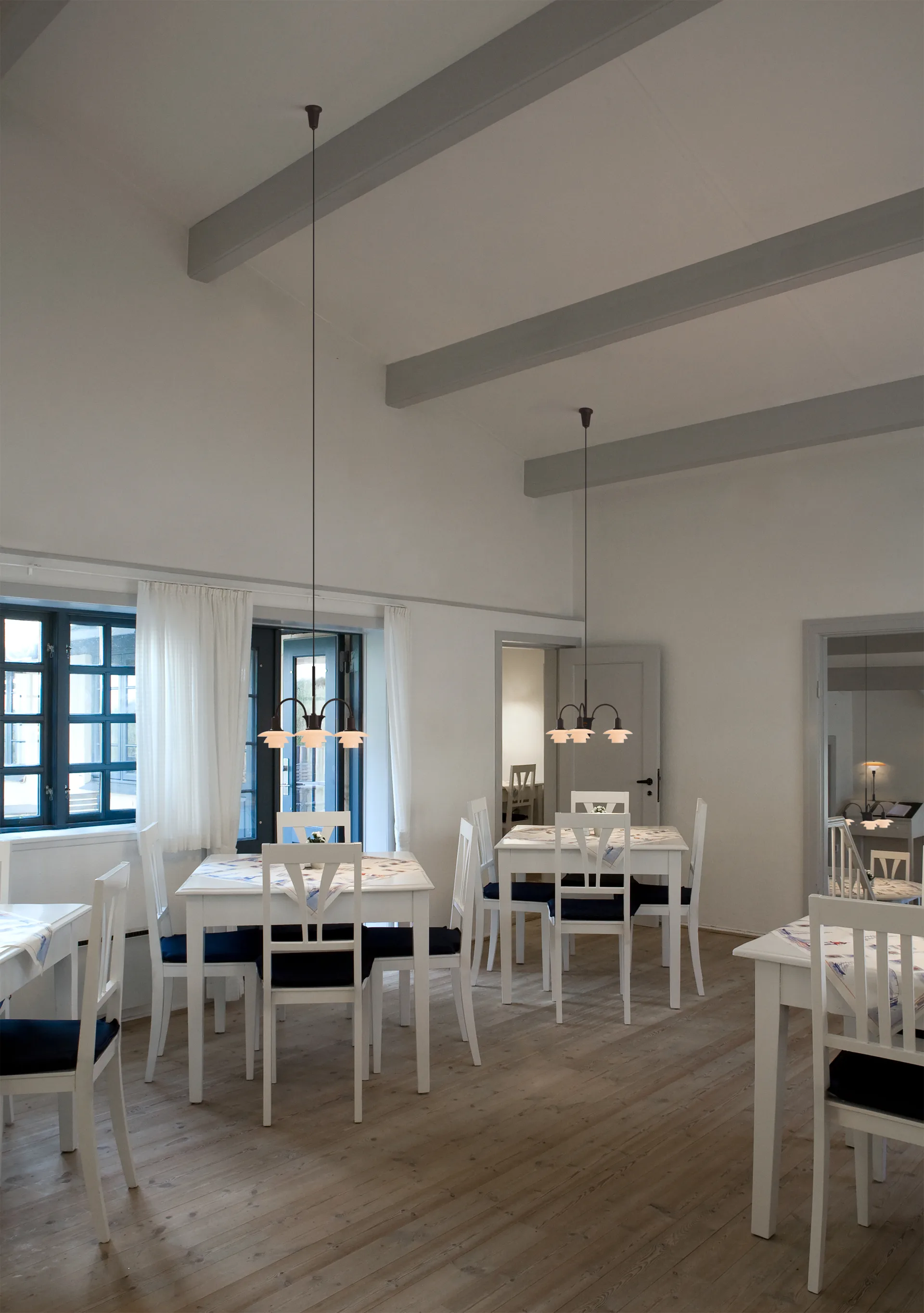 PH 1/1 Chandelier Centenary Edition lustre, Brass-dusty terracotta, 3 braços Louis Poulsen