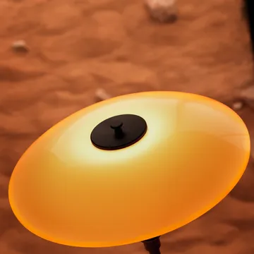 PH 3½-2½ candeeiro de pé Centenary Edition - Amber-opal white - Louis Poulsen