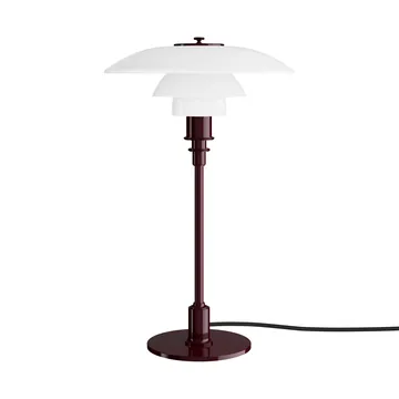 PH 3/2 candeeiro de mesa  - Bordeaux brilhante - Louis Poulsen