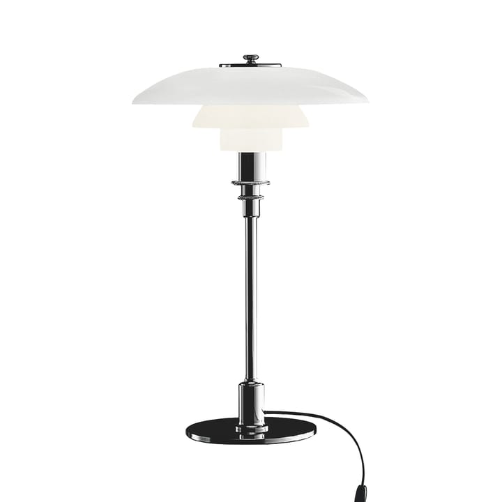 PH 3/2 candeeiro de mesa  - Cromado - Louis Poulsen